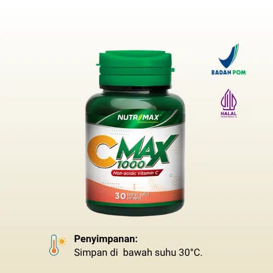 Nutrimax Vitamin C 1000mg (30 Tablets)